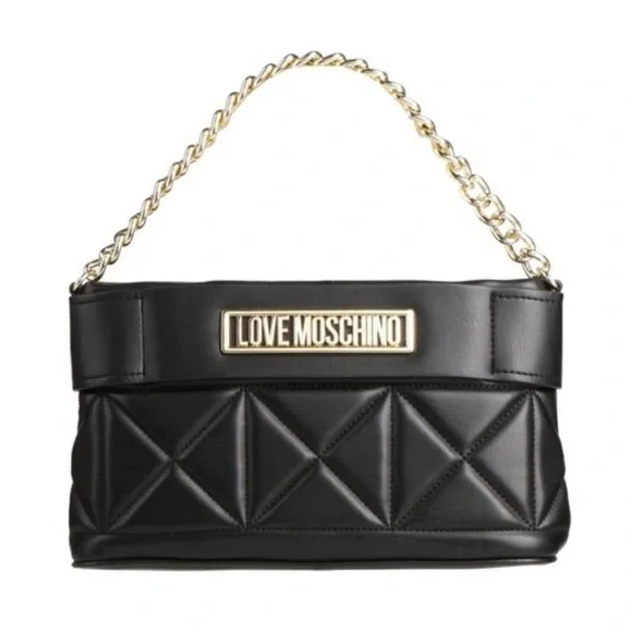 NWT, Love Moschino Vegan Leather Quilted Bag